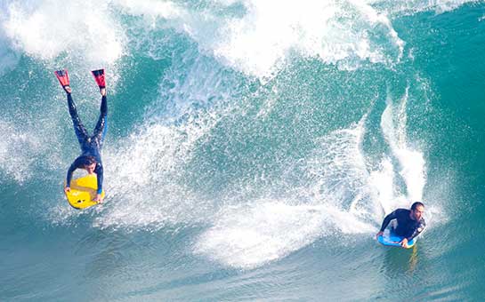 Seguro de viaje para el bodyboard